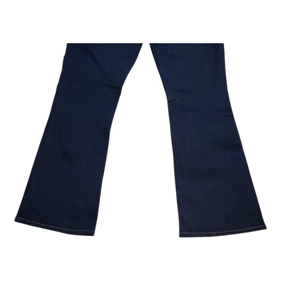 GAP 1969 SZ 29P Petite Women's Sexy Bootcut 5-Pocket Dark Wash Blue Jeans - Picture 9 of 13